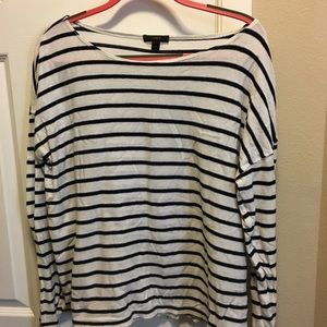 Striped J Crew Long Sleeve